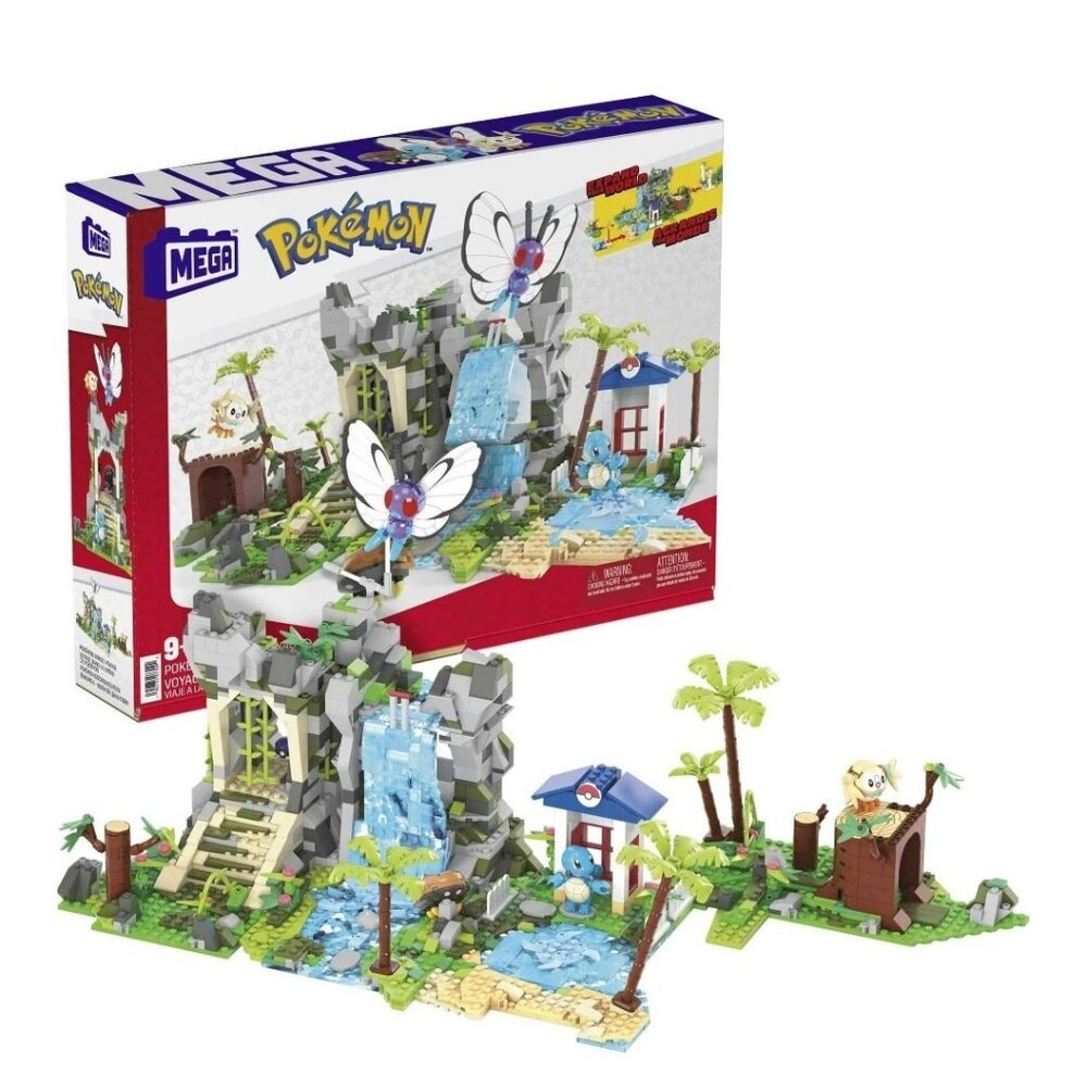 MEGA Construx: Pokemon Ultimate Jungle Voyage Expedition, 1362pcs NIB